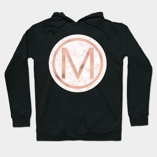 Rose Gold Marble Mu Hoodie by BiscuitSnack